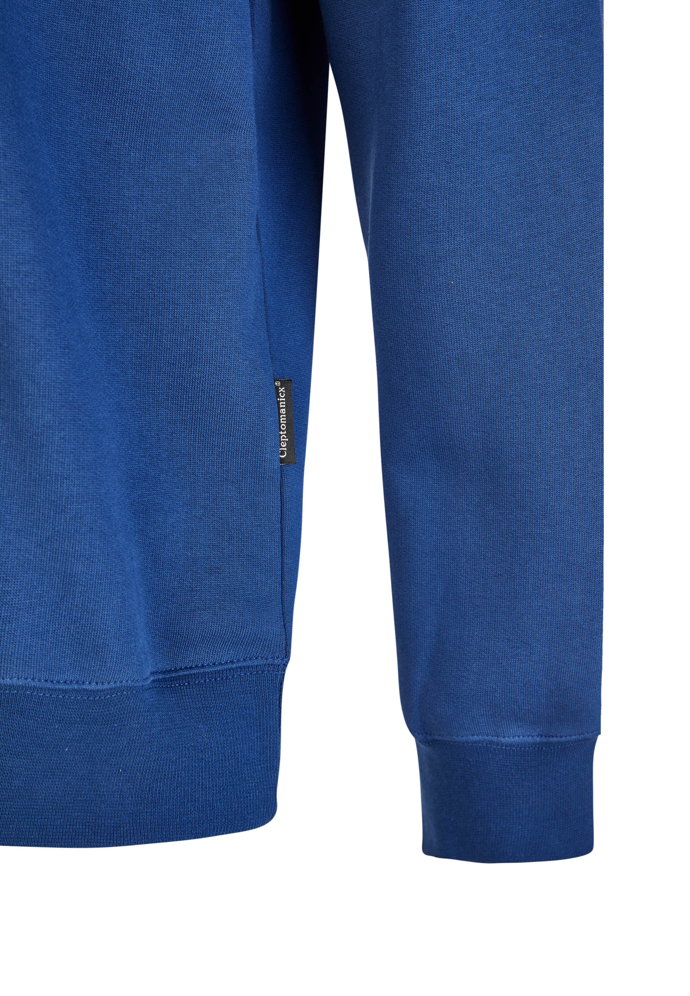 Cleptomanicx Langarmshirt in Blau