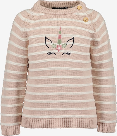 Megztinis iš BLUE SEVEN, spalva – pastelinė žalia / rožinė / juoda / balta, Prekių apžvalga