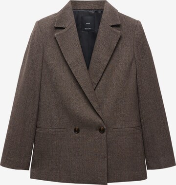 MANGO Blazer 'Charlott' in Brown: front