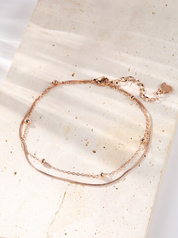 Gioiello per i piedi 'Sea Beads' di Hey Happiness in oro