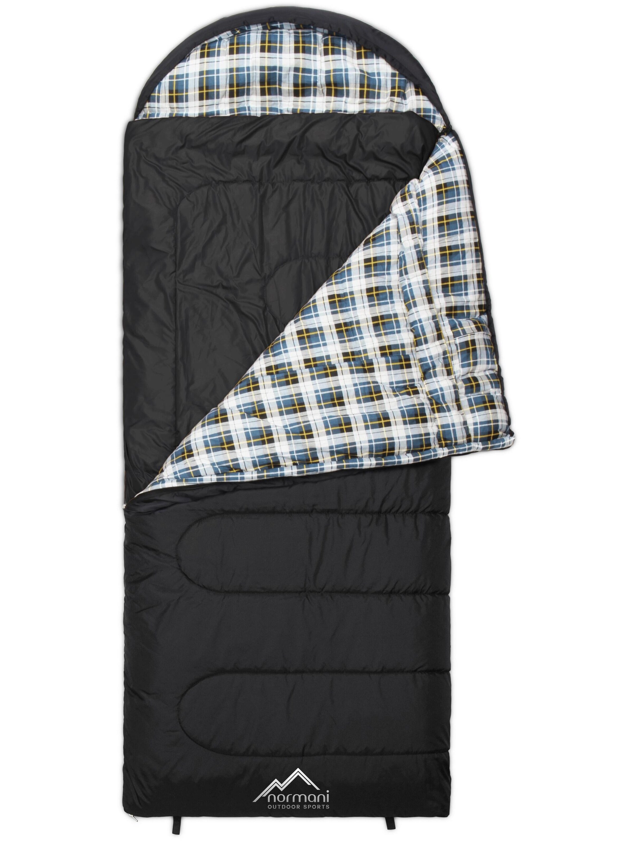 normani Slaapzak 'Antarctica' in Zwart