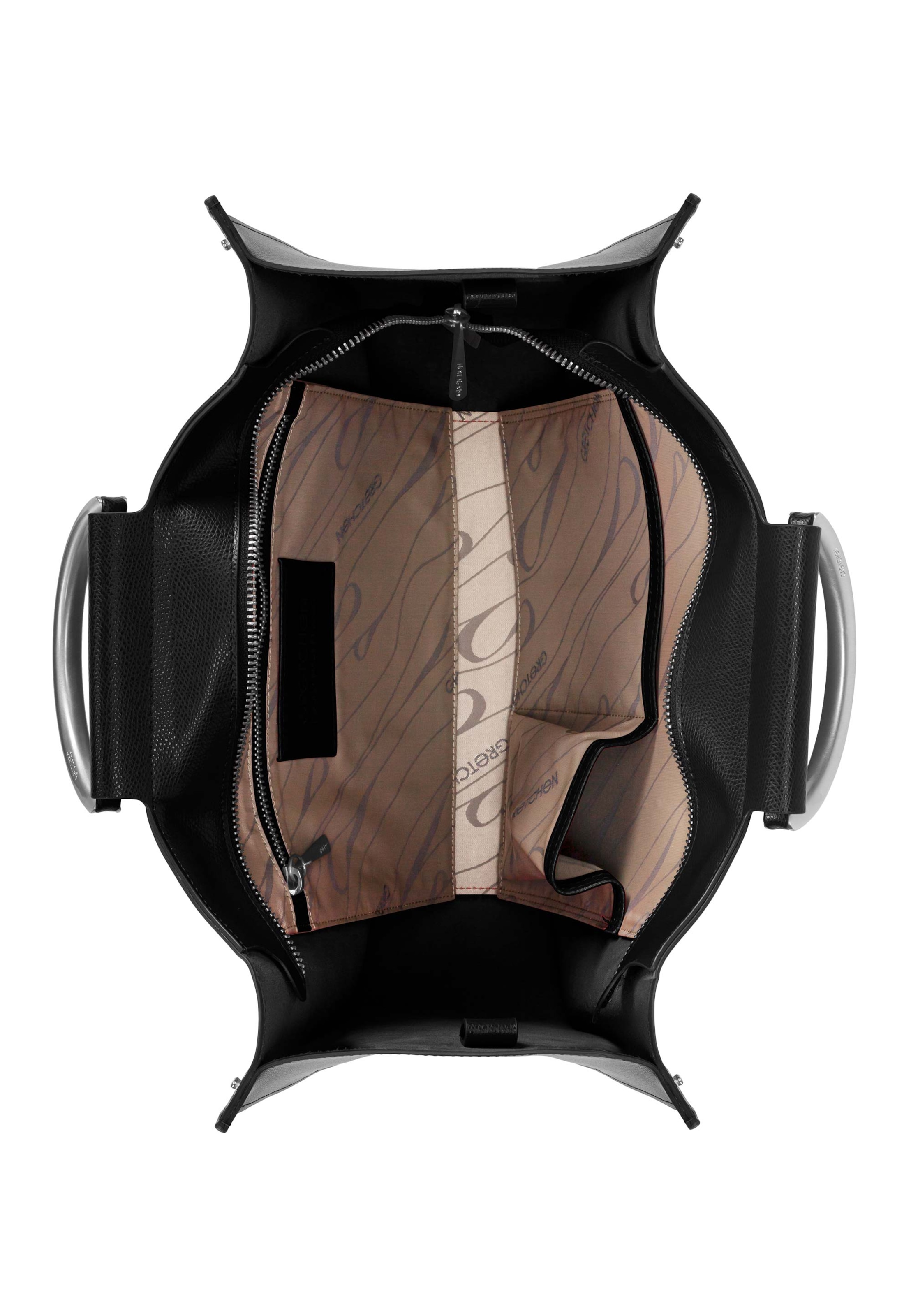 Gretchen Handtasche 'Erica' in Schwarz