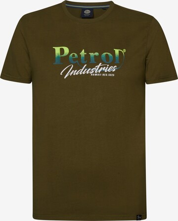 Petrol Industries Shirt ''Summerdrive' in Green: front