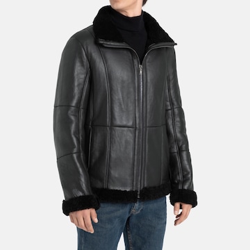 Valcuer 1887 Lederjacke 'Peter VC' in Schwarz