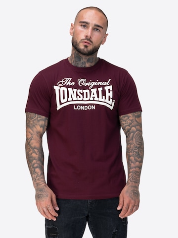 mėlyna LONSDALE Marškinėliai 'Fittonhill'