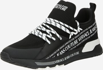 Versace Jeans Couture Sneakers laag 'DYNAMIC' in Zwart: voorkant