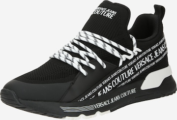 Sneaker low 'DYNAMIC' de la Versace Jeans Couture pe negru: față