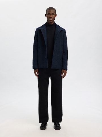 SELECTED Between-season jacket 'SLHRAINAR' in Blue