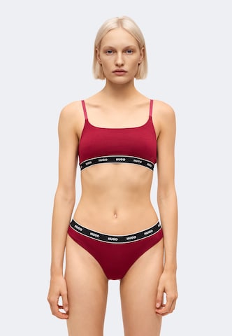 HUGO - Bustier Sujetador en rojo: frente