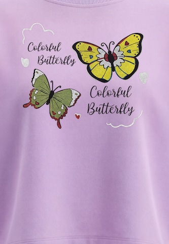 Sweat-shirt MYMO en violet