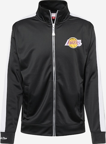 Mitchell & Ness Sweatjakke 'Flashback' i sort: forside