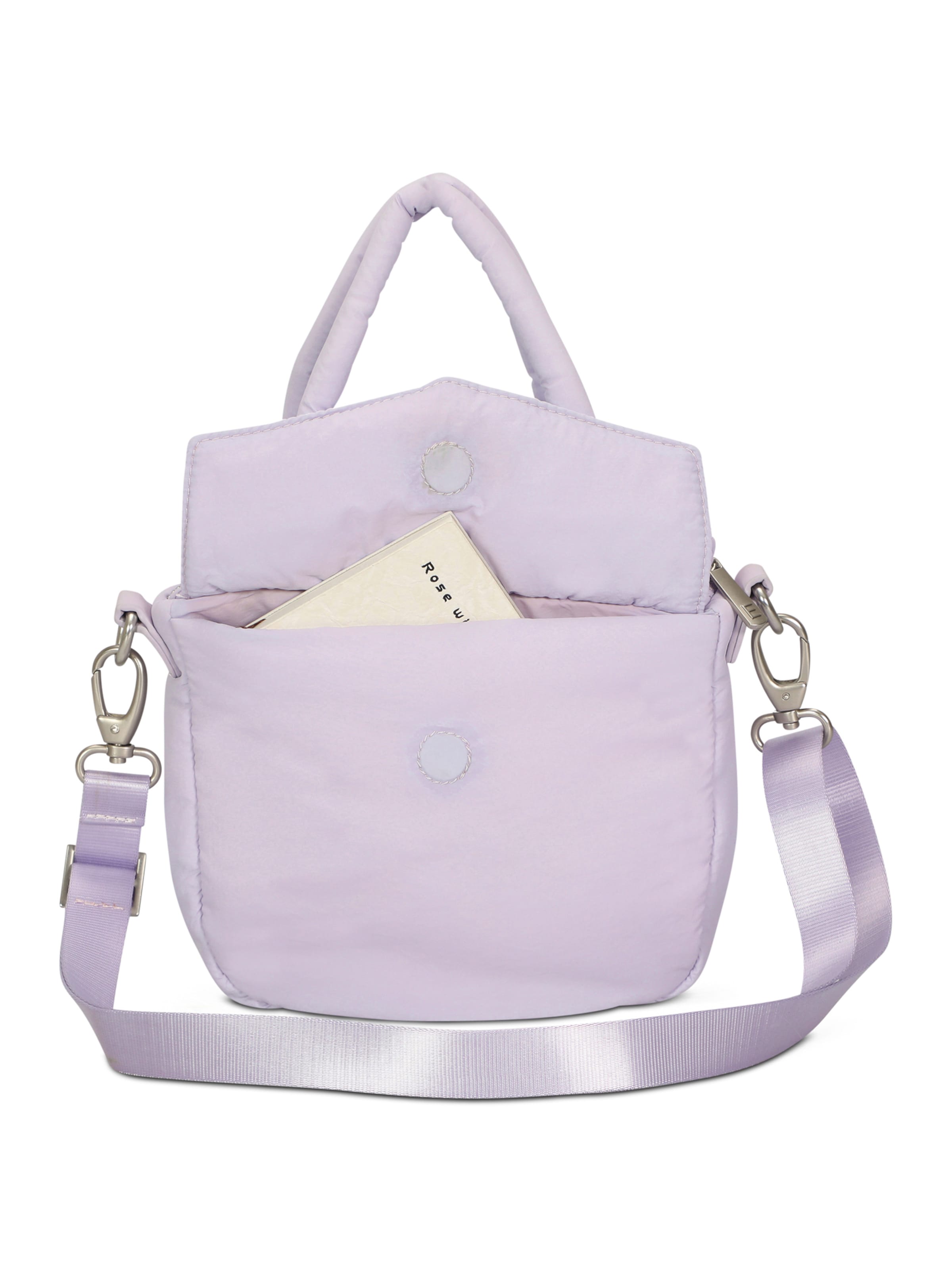 Expatrié Handbag 'Poppy Small' in Purple