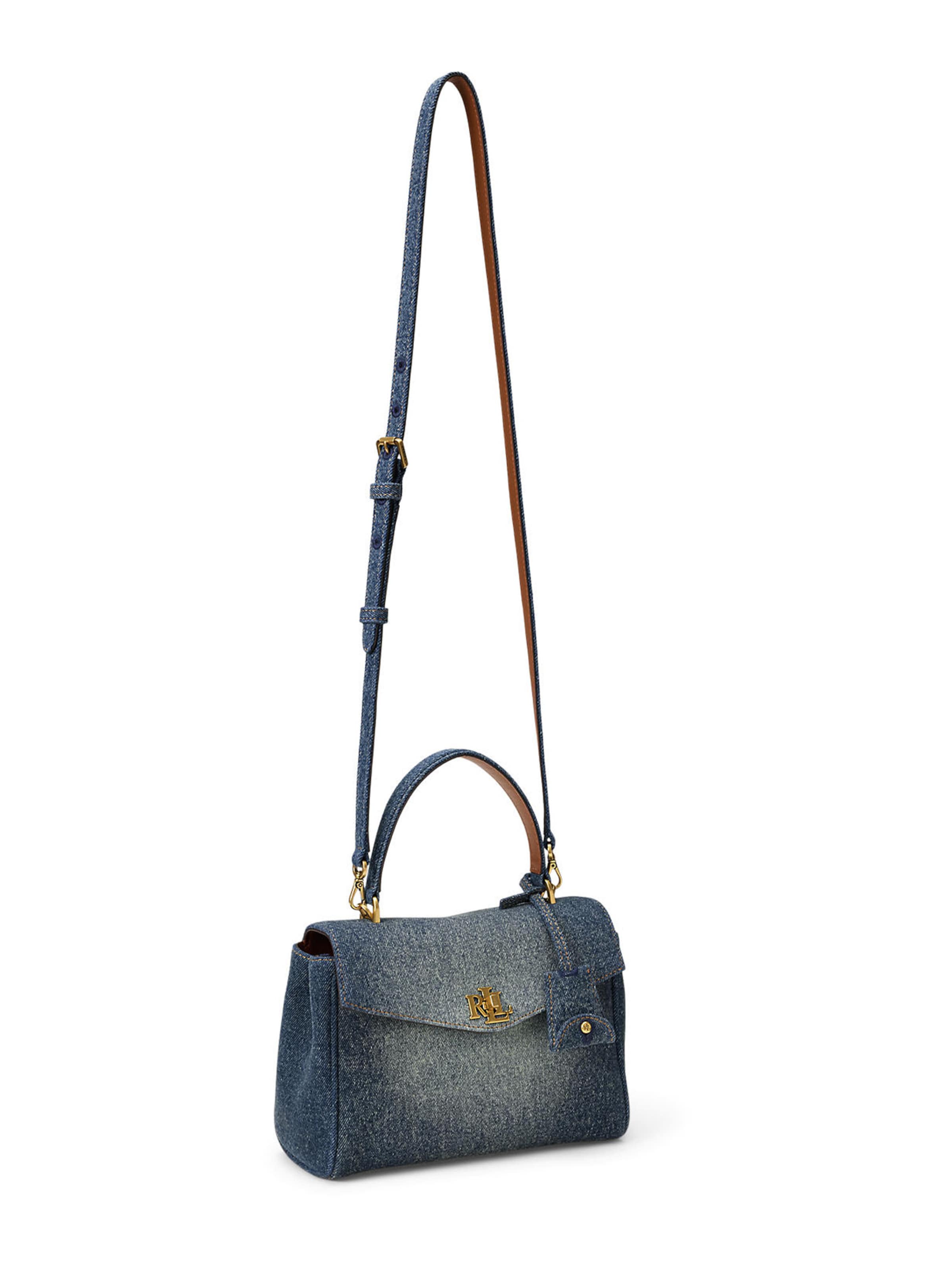 Lauren Ralph Lauren Handtasche 'FARRH' in Blau
