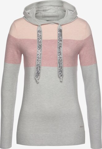 LAURA SCOTT Sweater in Grey: front