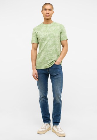 MUSTANG T-Shirt 'Style Austin ' in Grün
