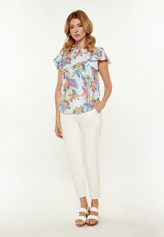 Usha - Blusa en azul