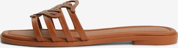 Mule TOMMY HILFIGER en marron : devant