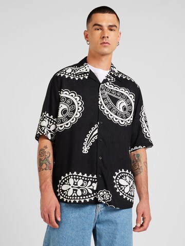 Comfort Fit Cămașă 'ONSAustin' de la Only & Sons pe negru: față