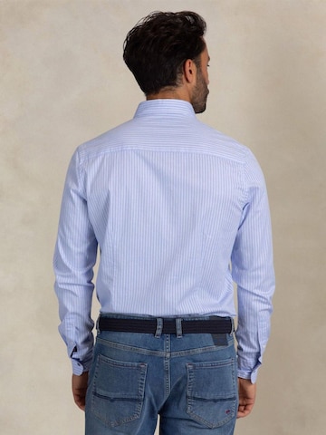 NZA New Zealand Auckland Regular fit Button Up Shirt in Blue