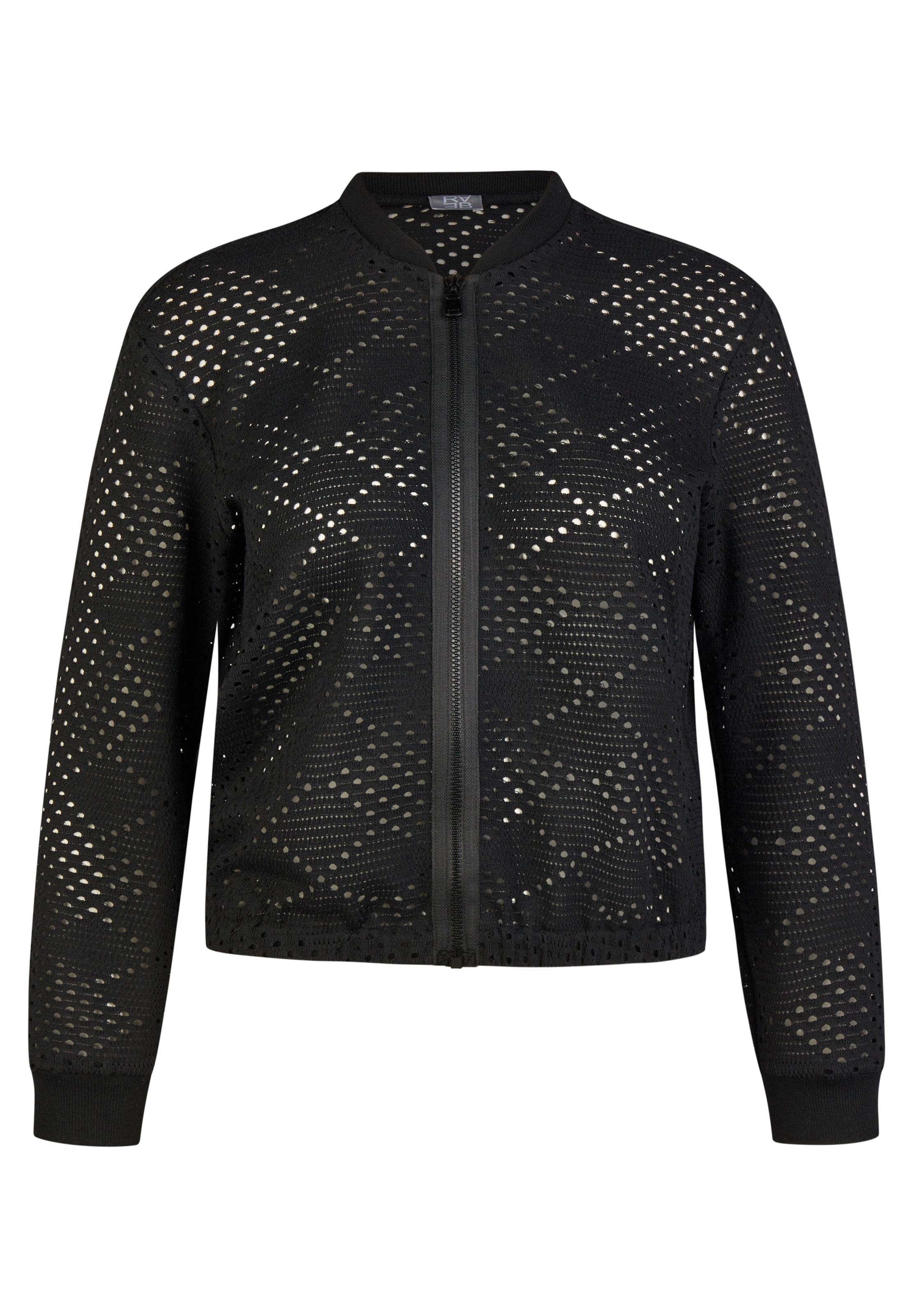 Rabe Tussenjas in Zwart: voorkant