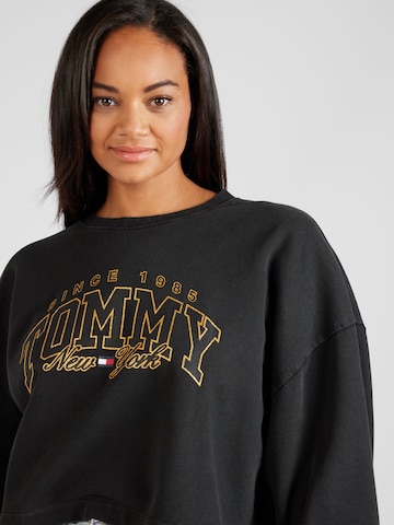 Tommy Jeans Curve Sweatshirt i svart