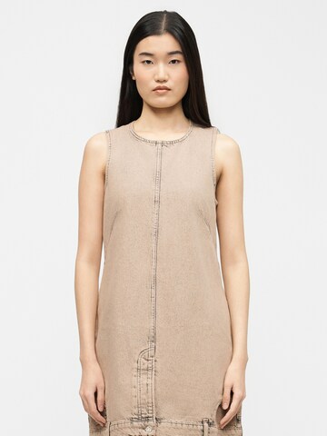 Moschino Jeans Kleid in Grau: Vorderseite