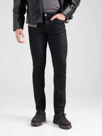 Karl Lagerfeld Skinny Jeans in Black: front