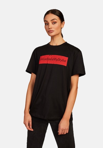 KADIJE BARRY Shirt 'Kadije' in Zwart: voorkant