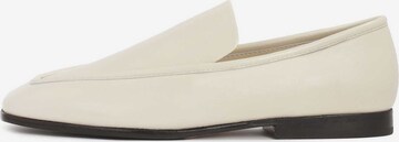 Kazar Studio Classic Flats in White: front