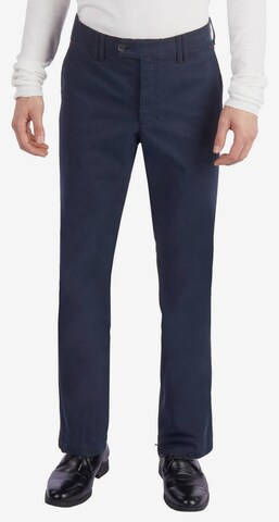 CLUB OF COMFORT Regular Chino Pants 'GARVEY' in Blue: front