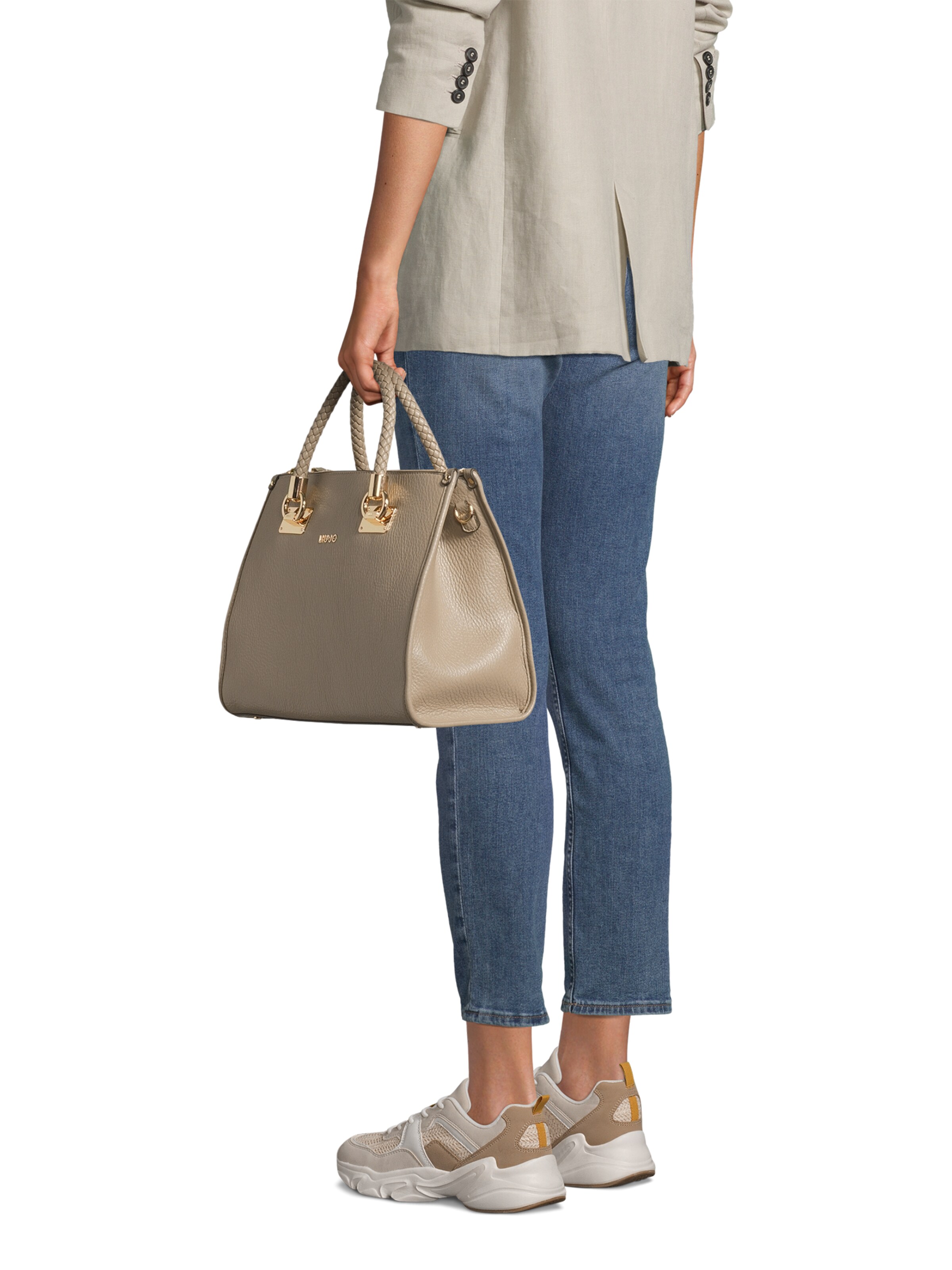 Sacs à main 'ECS' Liu Jo en gris : devant