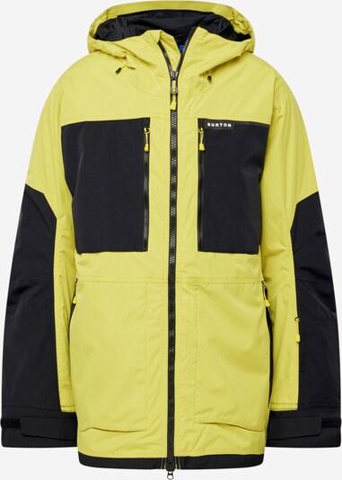 BURTON Veste de sport en jaune / noir / blanc, Vue avec produit