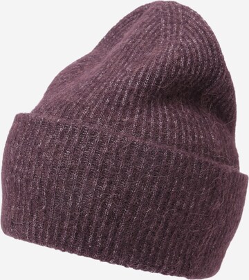 Samsøe Samsøe Beanie 'Nor' in Purple: front