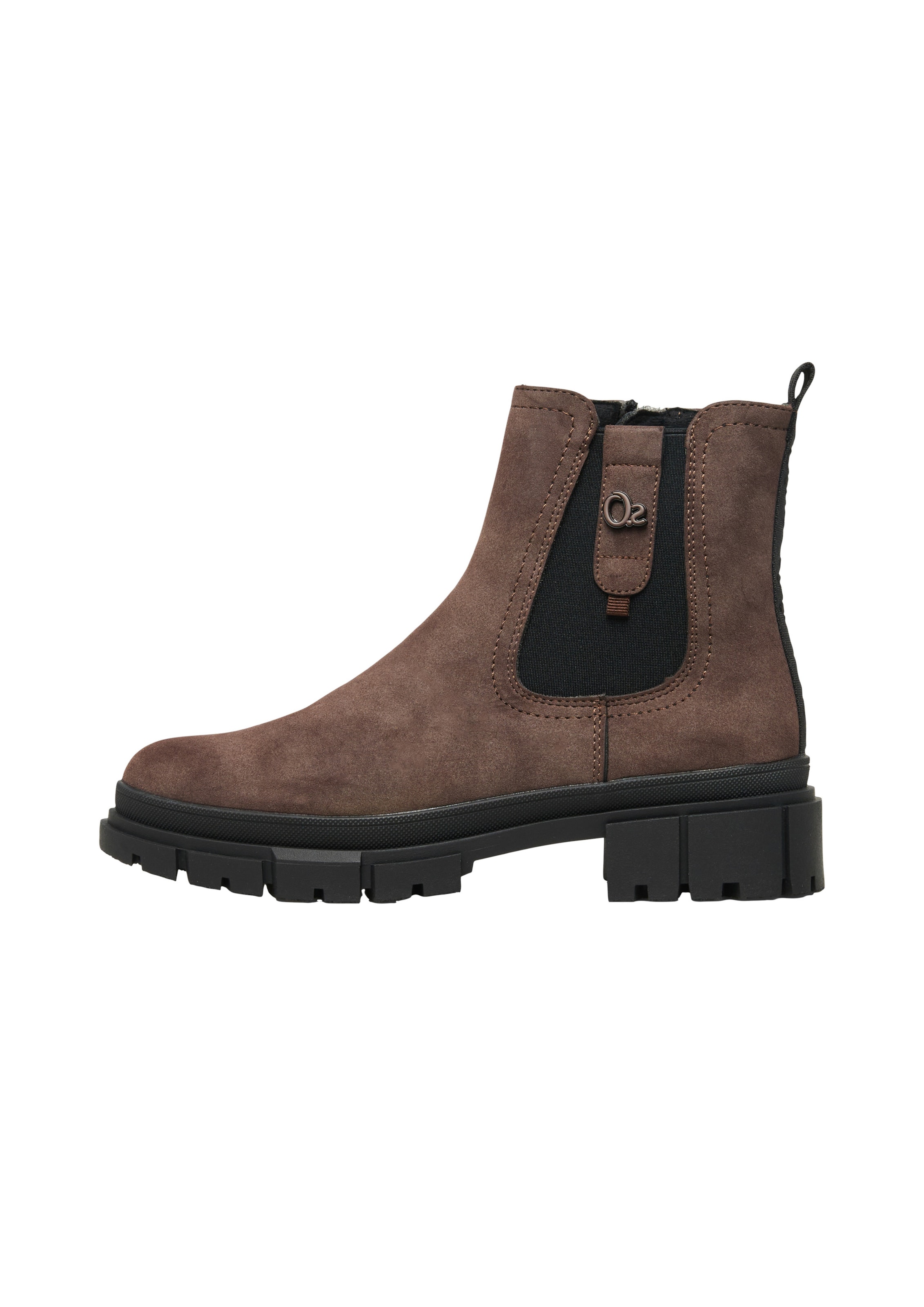 Stivaletto di s.Oliver in marrone: frontale