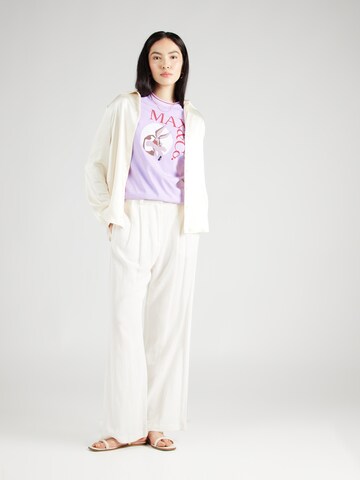 T-shirt 'IZZY' MAX&Co. en violet
