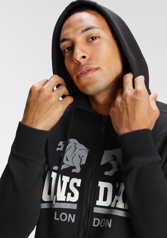 LONSDALE Jogginganzug in Schwarz