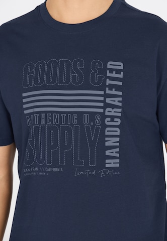 Cruz T-Shirt 'Blueville' in Blau