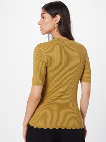 VILA Sweter 'GABBI' w kolorze żółty