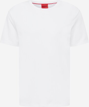 HUGO - Camiseta 'Dozy' en blanco: frente