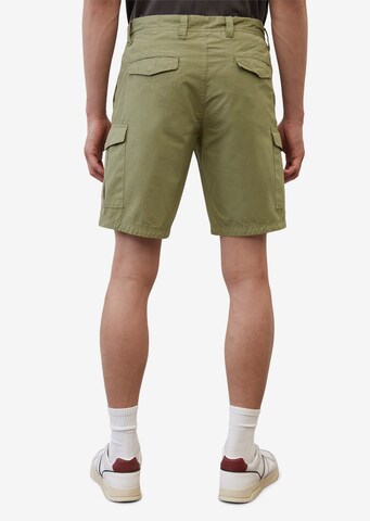 Marc O'Polo Loosefit Shorts 'Reso' in Grün