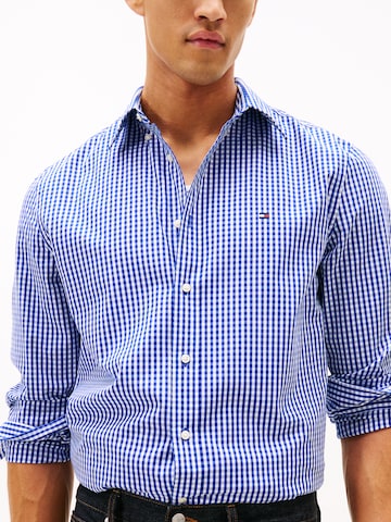 mėlyna TOMMY HILFIGER Standartinis modelis Marškiniai