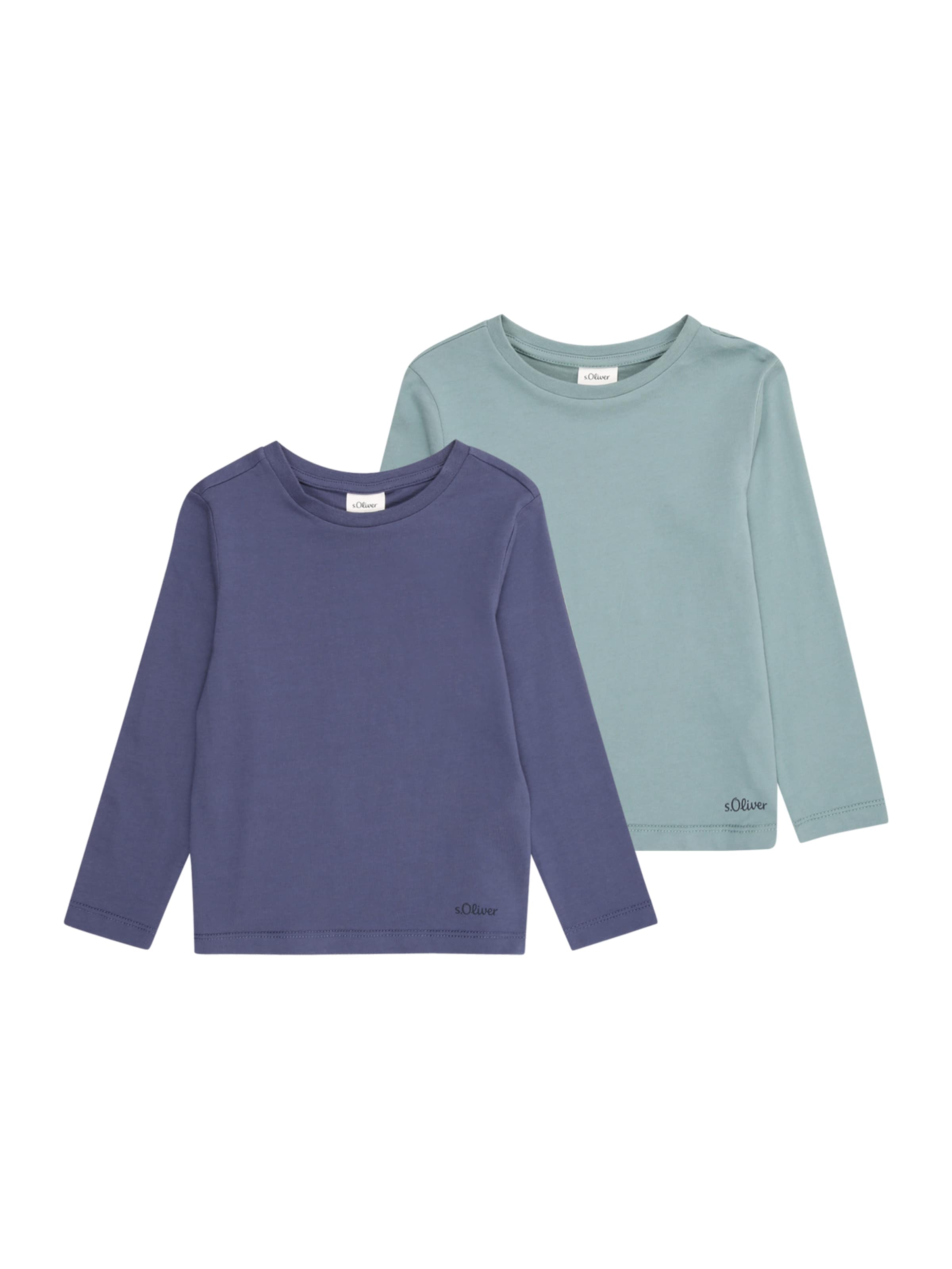 s.Oliver Μπλουζάκι σε μπλε: μπροστά