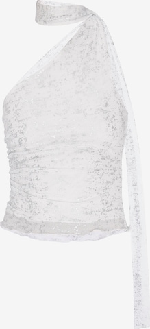 Haut faina en blanc : devant