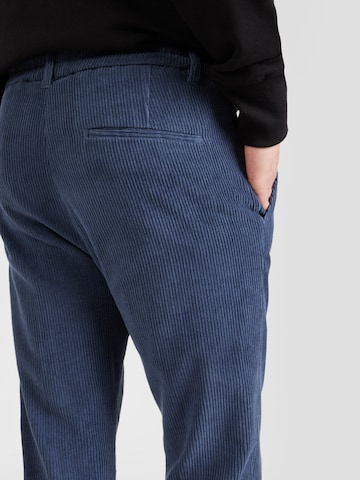 DRYKORN Slim fit Pleat-Front Pants 'Chasy' in Blue