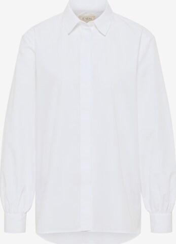 ETERNA Blouse in Wit: voorkant