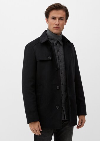 s.Oliver Between-Seasons Coat in Black: front