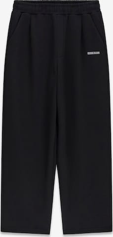 juoda GUESS JEANS Laisvas Kelnės: priekis