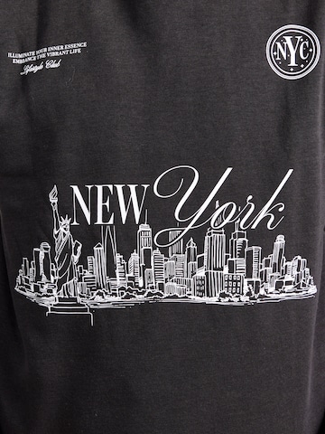 JACK & JONES Sweatshirt 'JOREDITORIAL' in Black