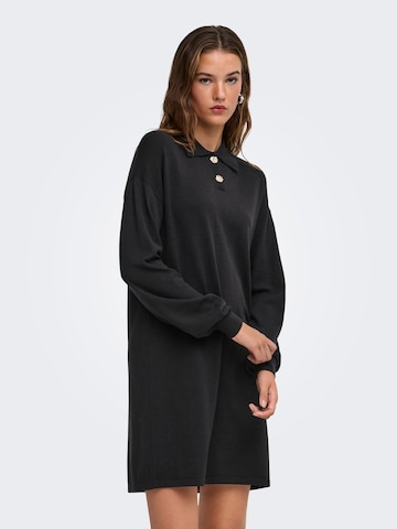ONLY - Vestido de punto en negro