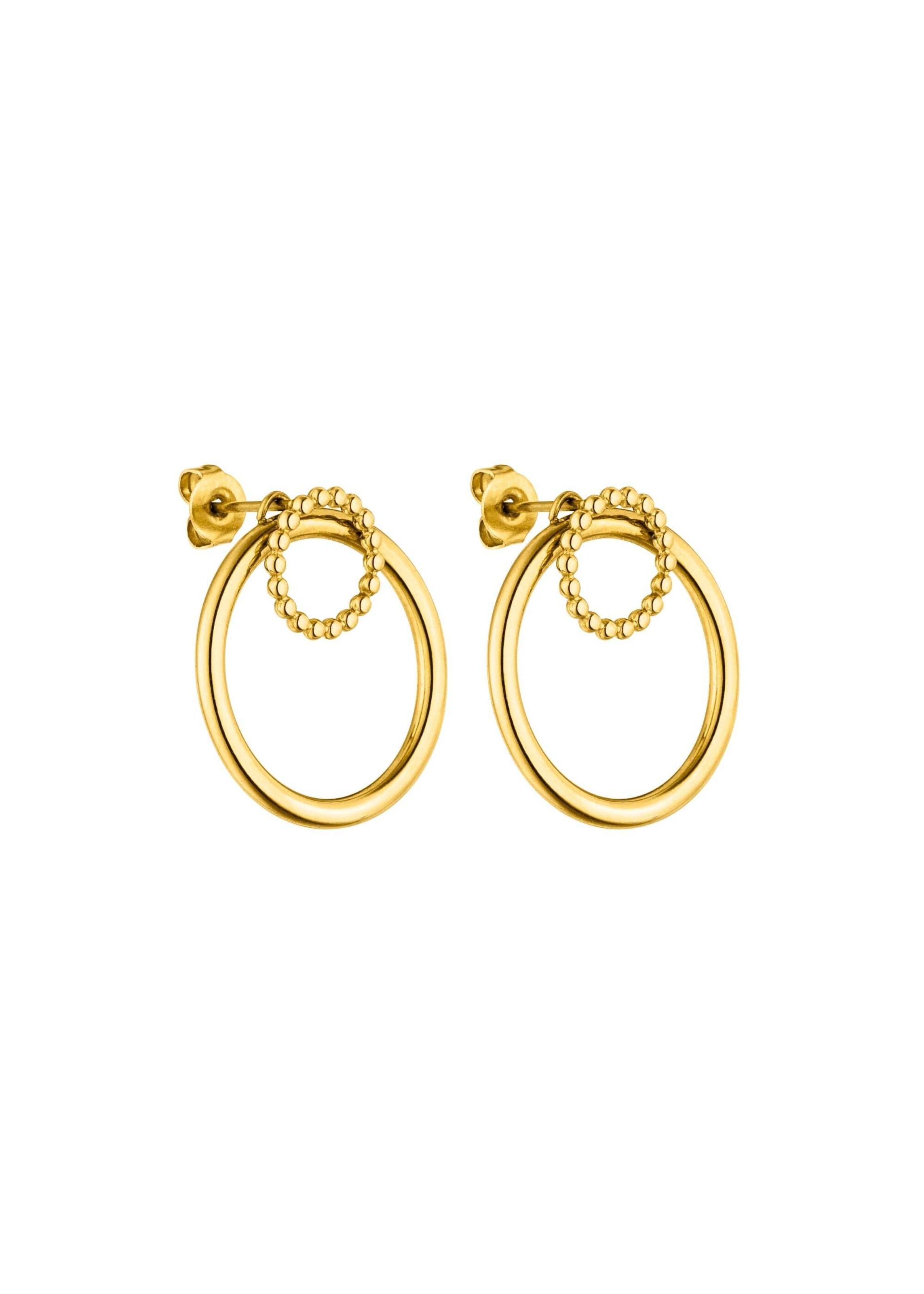 PURELEI Earrings 'Miracle' in Gold: front